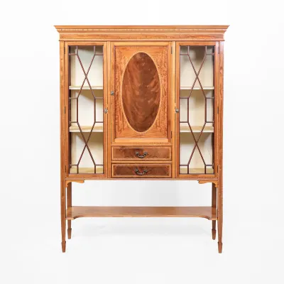 Sheraton Revival Satinwood Display