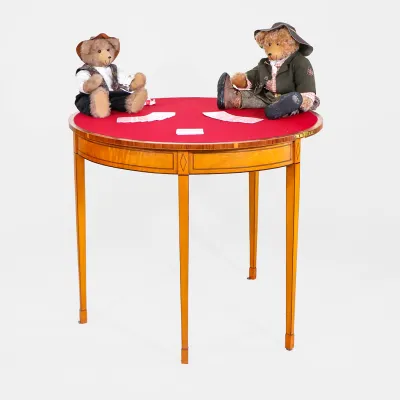 Sheraton Revival Card Table