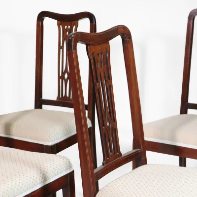 Set aus zwei Esszimmerstühlen