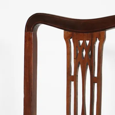 Set aus zwei Esszimmerstühlen