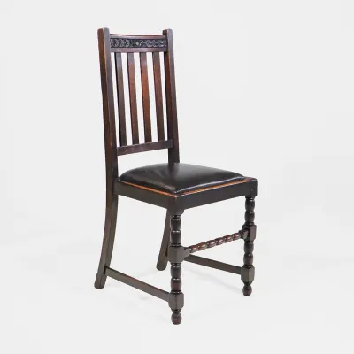 Antique Victorian Oak Chairs