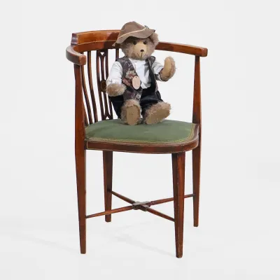 Mahahony Corner Chair