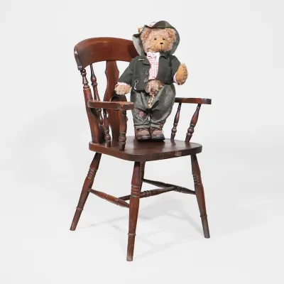 Eiche Esszimmerstuhl, ca. 1890