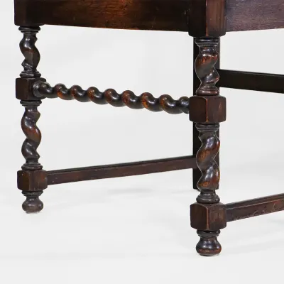 Walnut Wiener Geflecht Chair