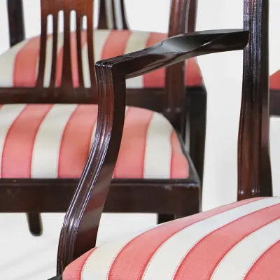 Antique Style Chairs in Hepplewhite Style