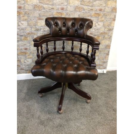 Chesterfield Swivel "Sailchair" Bürostuhl