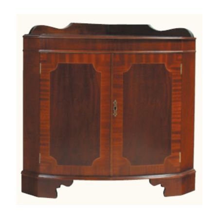 "Bow Front Ecksideboard" in Mahagoni