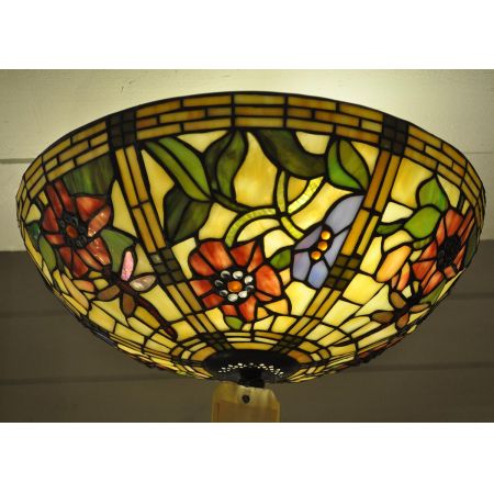 Clayre & Eef Deckenlampe im Tiffany-Stil 25x40cm