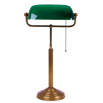 Bankerslamp Grün