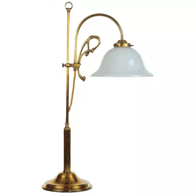 Schöne Tischleuchte 66cm "Golden Leaf"