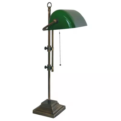 Bankerslamp grün, verstellbar