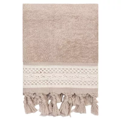 Clayre & Eef Handdoek 70x140 (450 g/m2)