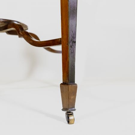 Edwardian Occasional Table Mahagoni & Satinwood