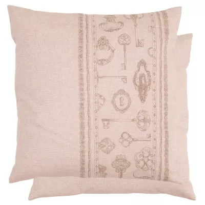 Clayre & Eef Kissen beige 50*50cm