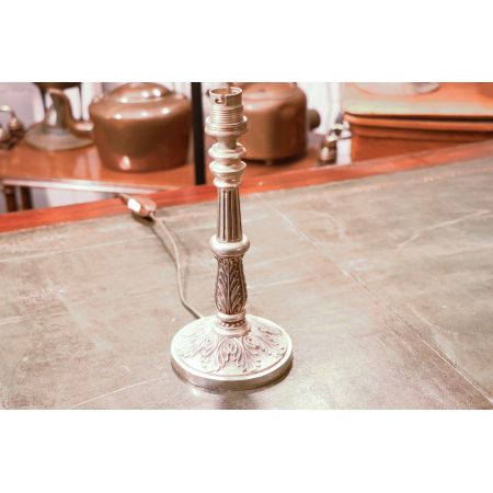 Vintage Bürolampe in Messing