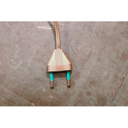 Vintage Bürolampe in Messing