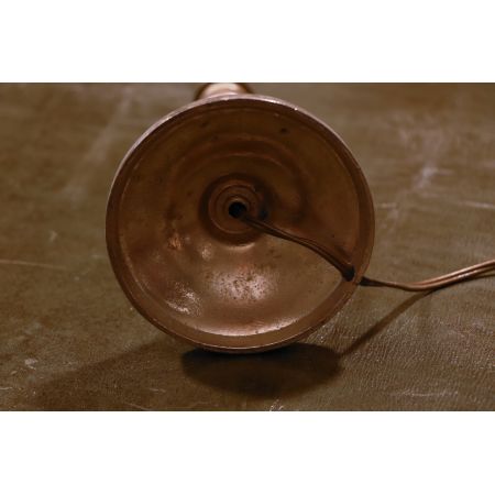 Vintage Bürolampe in Messing