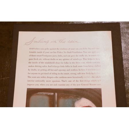 Seltenes original Werbeblatt für populären Softdrink