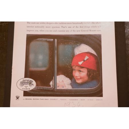 Seltenes original Werbeblatt für populären Softdrink