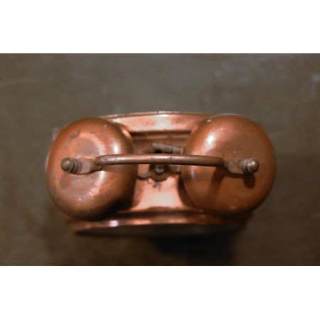 Vintage Doppelglockenwecker, römisches Zifferblatt