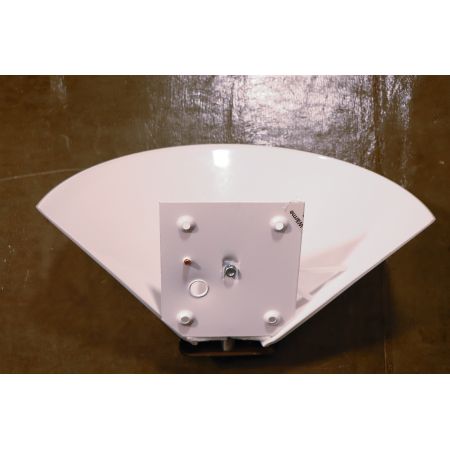 Vintage Wandlampe, weißes Opalglas