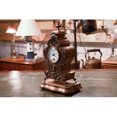 Vintage Tischuhr im Barockstil (ohne Funktion)