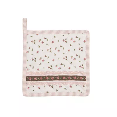 Clayre & Eef Topflappen mit Blumenmuster