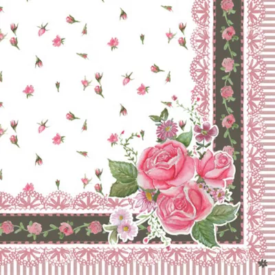 Clayre & Eef 20 Papierservietten ca. 33 x 33 cm