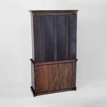 Zweitüriger Bücherschrank, Victorian Two Door Bookcase mit Regency Verglasung, Vitrinenschrank