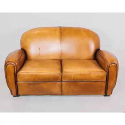 Clubsofa San Diego Zweisitzer in Rustique