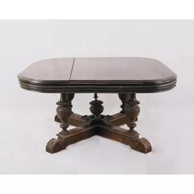 Sofatisch Henry II Couchtisch mass. Nussbaum aus Frankreich