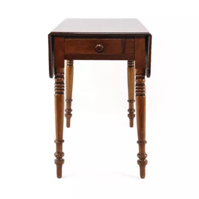 Mahagoni Esstisch Pembroke Table Original Victorianisch 1860