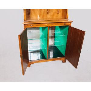 "Bookcase" Wohnzimmerschrank Barschrank Eibe