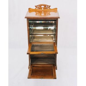 Musikcabinet, Victorianischer Musikschrank Original 1860