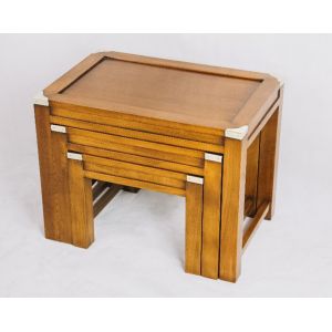 Tischsatz im Marine Stil, Art Deco Vintage