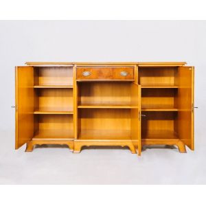 Nobles Heldense Breakfront Sideboard, Eibe - sofort lieferbar