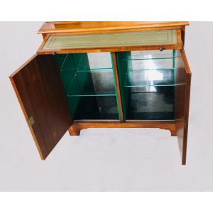 "Bookcase" Wohnzimmerschrank Barschrank Eibe