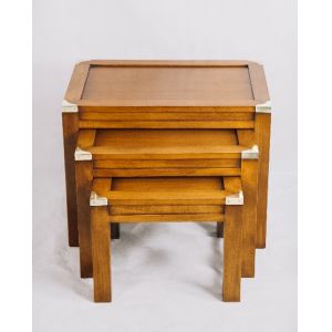 Tischsatz im Marine Stil, Art Deco Vintage