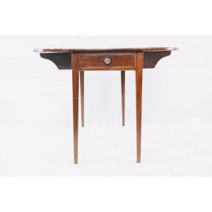 Original Edwardian Pembroke Table aus England, Klapptisch, Mahagoni