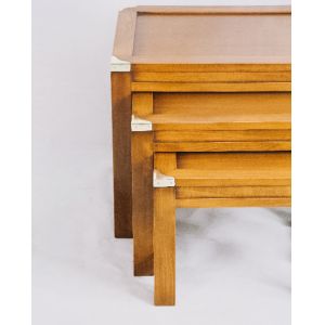 Tischsatz im Marine Stil, Art Deco Vintage