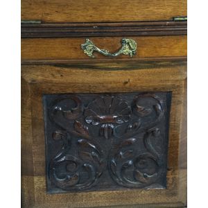 Musikcabinet, Victorianischer Musikschrank Original 1860