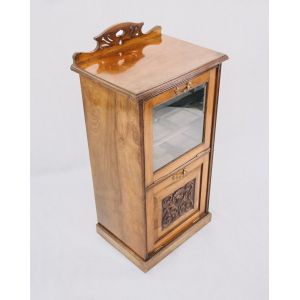 Musikcabinet, Victorianischer Musikschrank Original 1860