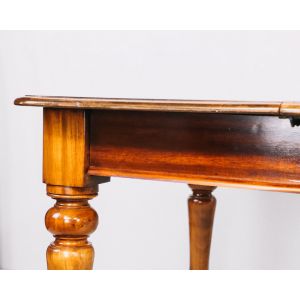 Großer antiker Esstisch auf Rollen, Mahagoni, ca. 19. Jahrhundert