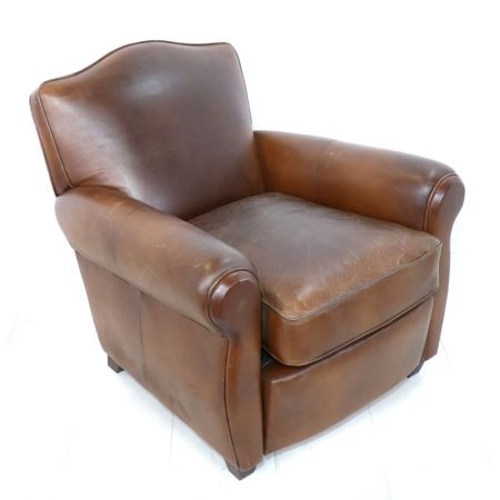 "Ferdinand" Clubsessel  Vintage Leder braun Sofort Lieferbar