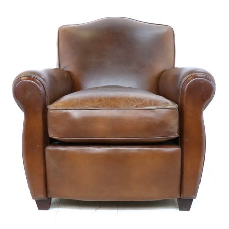 "Ferdinand" Clubsessel  Vintage Leder braun Sofort Lieferbar