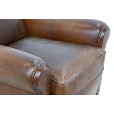 "Ferdinand" Clubsessel  Vintage Leder braun Sofort Lieferbar