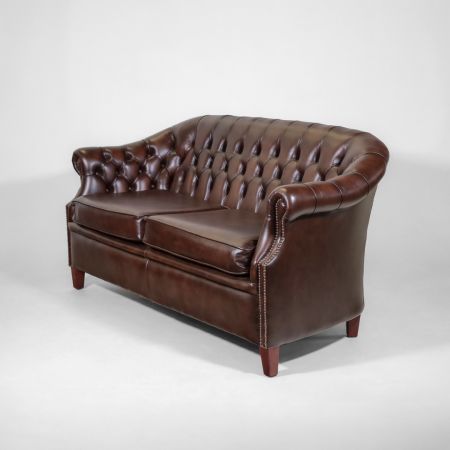 Chesterfield Clubsofa "Lord" 3-Sitzer in Birch Antique Brown - sofort lieferbar Sofa / Couch