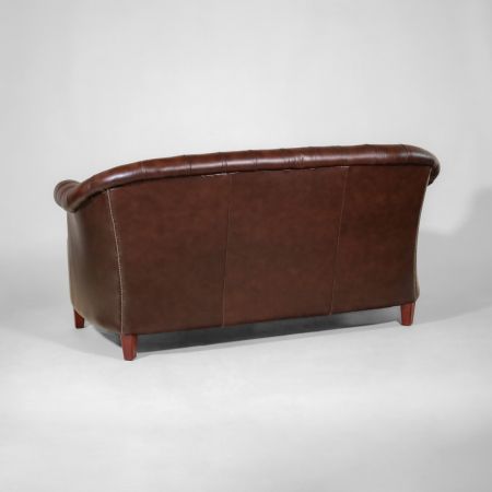 Chesterfield Clubsofa "Lord" 3-Sitzer in Birch Antique Brown - sofort lieferbar Sofa / Couch