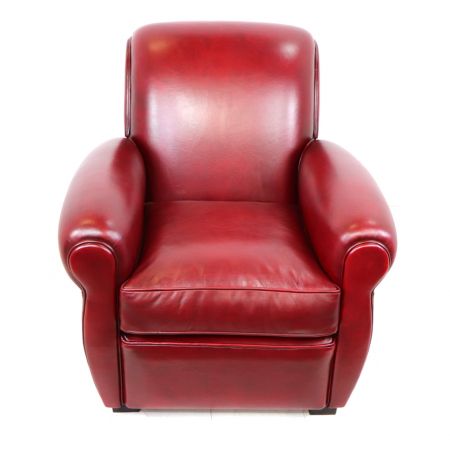 Retro Clubsessel "Orlando" in Classic Rouge