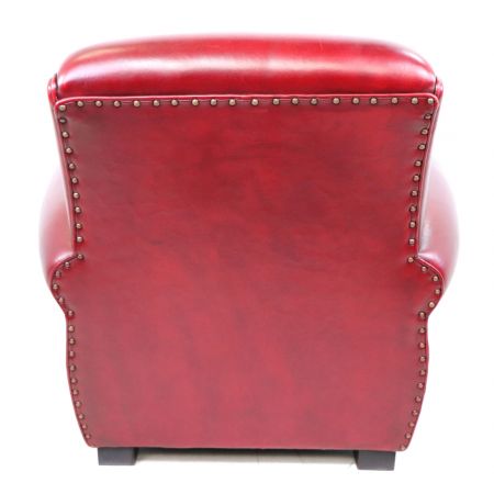 Retro Clubsessel "Orlando" in Classic Rouge